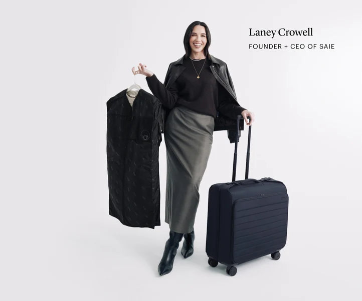 Carry-On Softside Garment Roller in Navy Blue Luggage