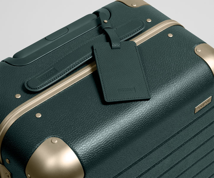 The Aluminum Edge Carry-On in Ivy Green Luggage
