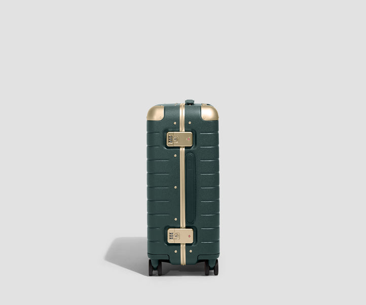 The Aluminum Edge Carry-On in Ivy Green Luggage