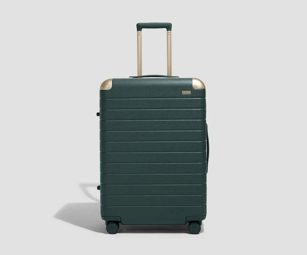 Check-In The Aluminum Edge Medium in Ivy Green Luggage