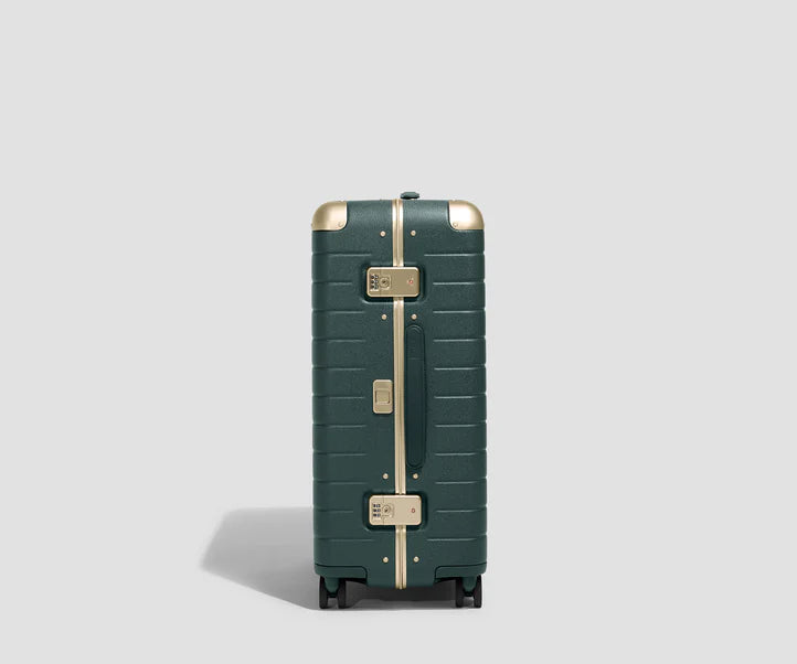 Check-In The Aluminum Edge Medium in Ivy Green Luggage