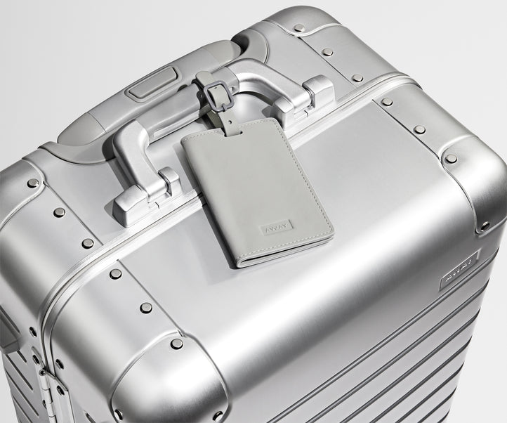 Carry-On The Medium: Aluminum Edition in Silver Luggage