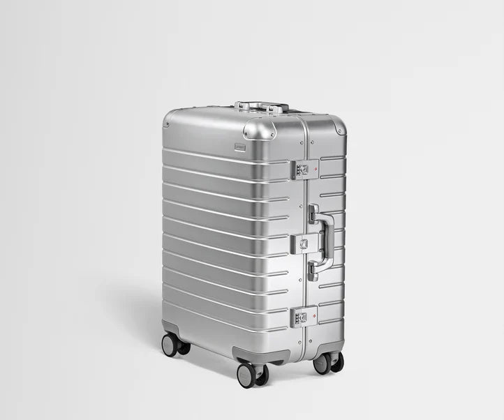 Carry-On The Medium: Aluminum Edition in Silver Luggage