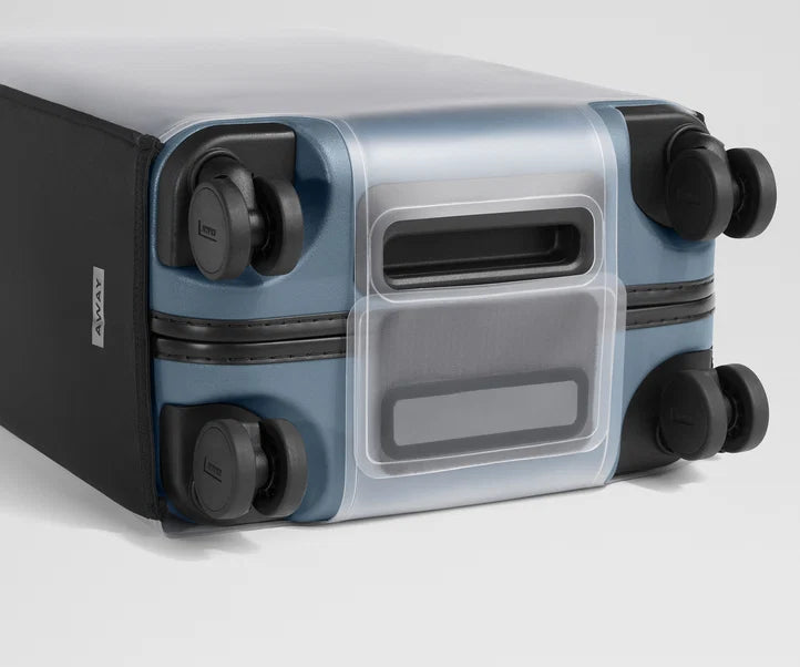 Clear Luggage Cover in Clear