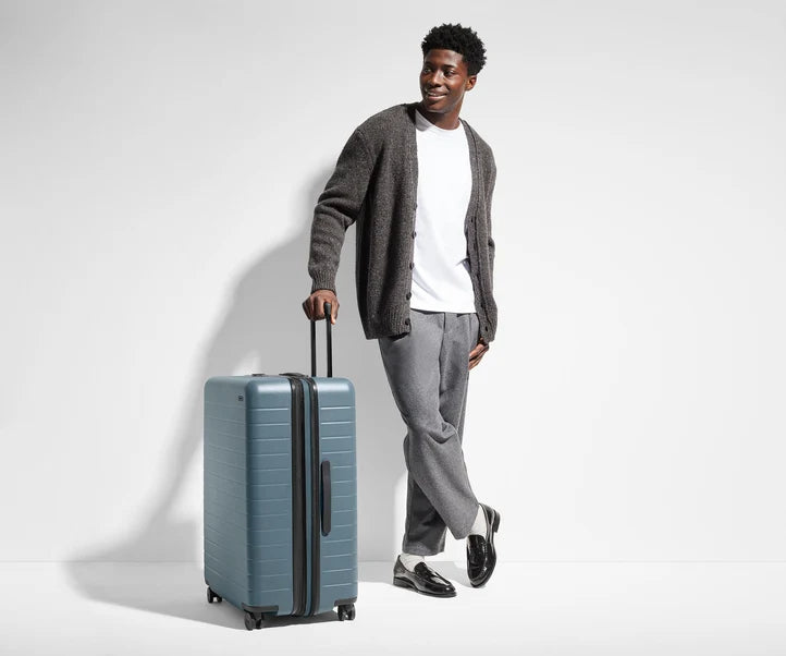 Check-In The Large Flex in Navy Blue Luggage
