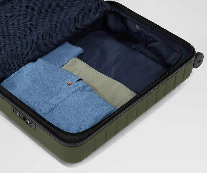 The Executive Carry-On in Olive Green Luggage