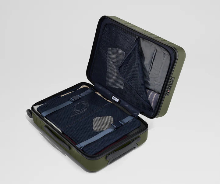 The Executive Carry-On in Olive Green Luggage