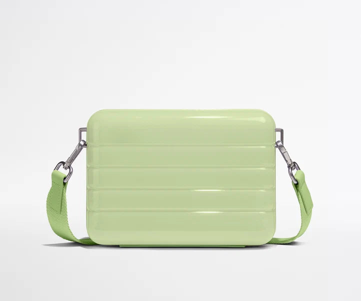 The Mini Crossbody in Glazed Matcha Milk Green