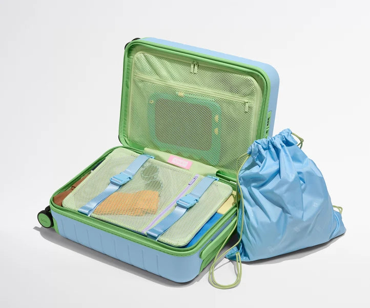 The Kids Carry-On in Dragonfly Blue Luggage