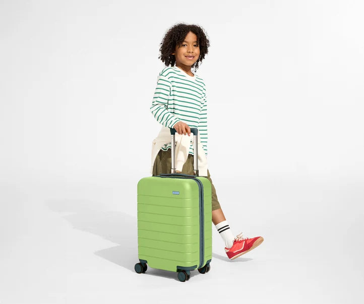 The Kids Carry-On in Honeydew Green Luggage