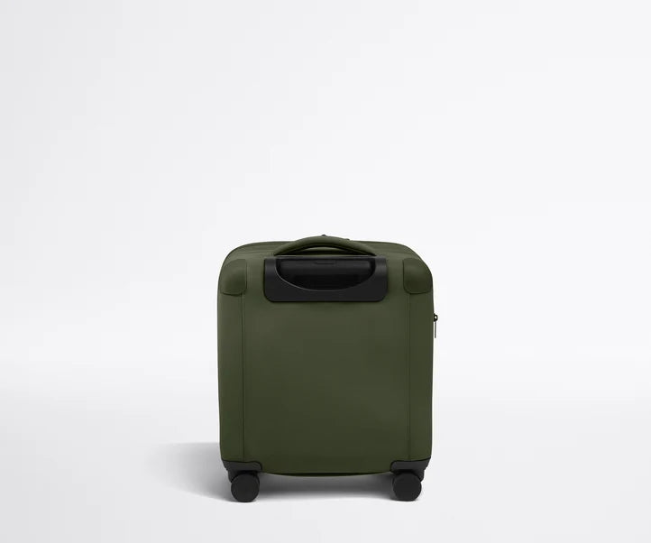 Softside Compact Carry-On in Olive Green Luggage
