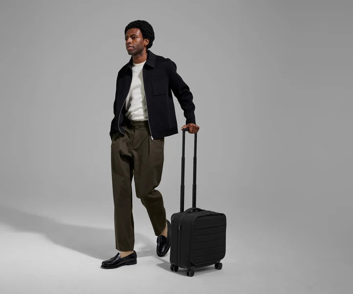 Softside Compact Carry-On in Jet Black