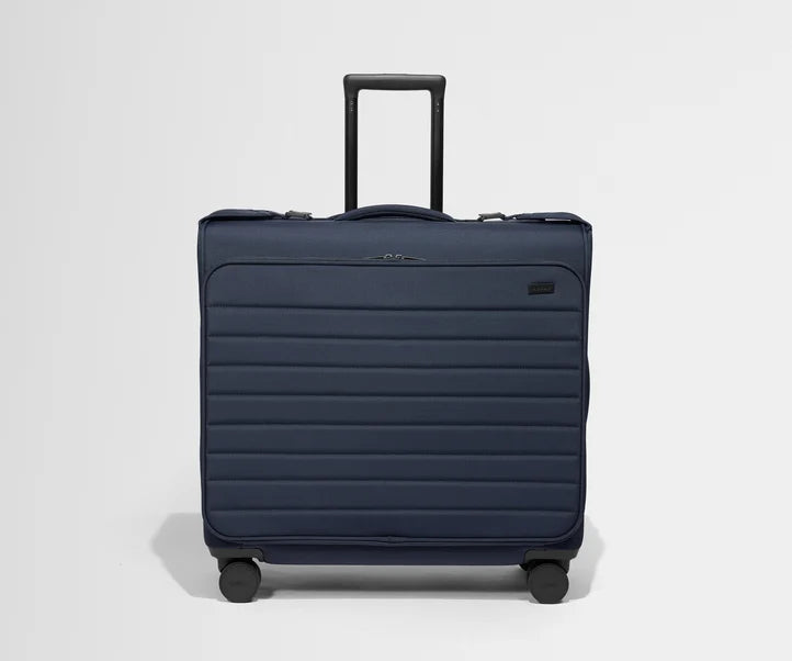 Carry-On Softside Garment Roller in Navy Blue Luggage