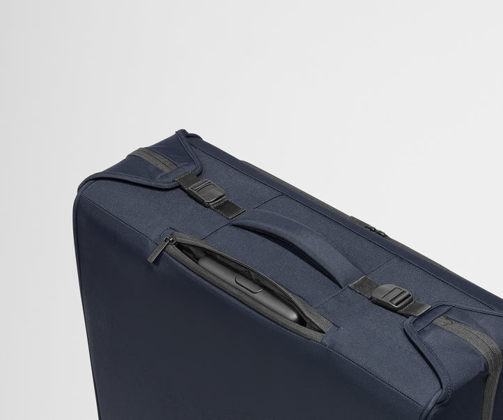 Carry-On Softside Garment Roller in Navy Blue Luggage