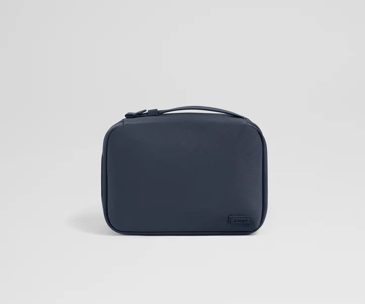 Small Toiletry Bag in Navy Blue