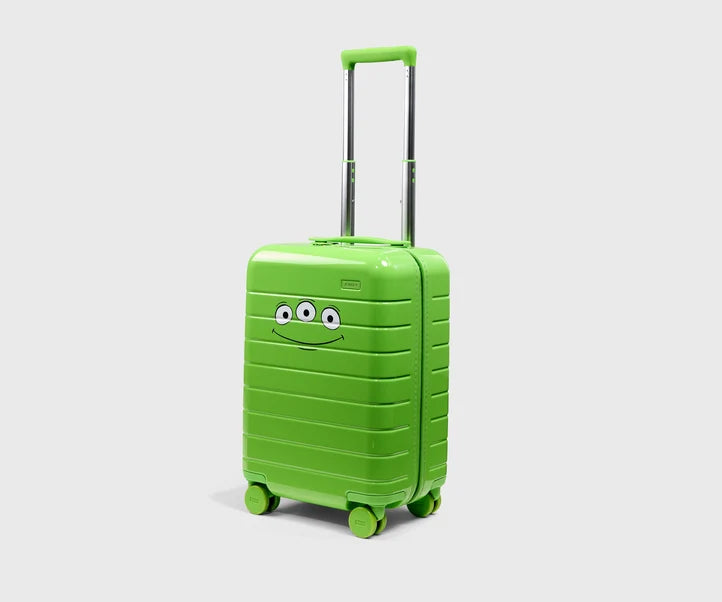 The Kids Carry-On in Alien Green Luggage