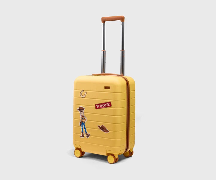 The Kids Carry-On in Woody Yellow Luggage