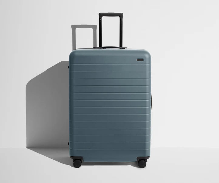 Check-In The Large in Coast Blue Luggage