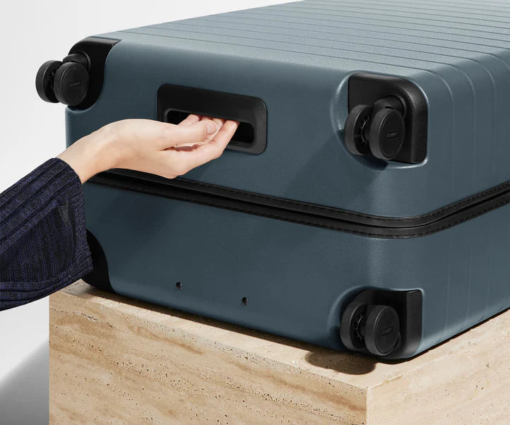 Check-In The Large in Coast Blue Luggage