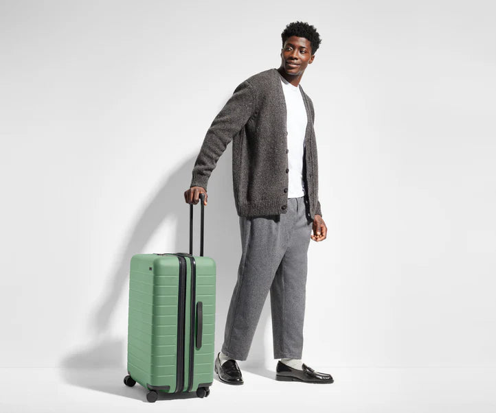 Carry-On The Medium Flex in Sea Green Luggage