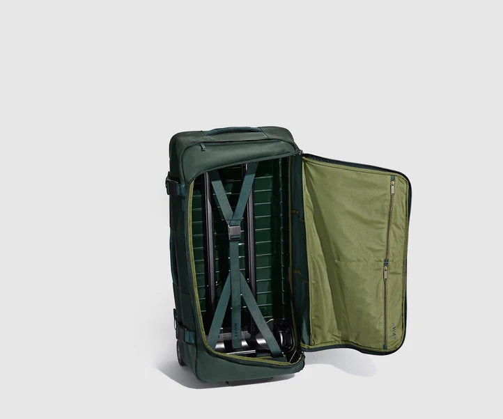 Carry-On Active Rolling Duffle 85L in Forest Green Luggage