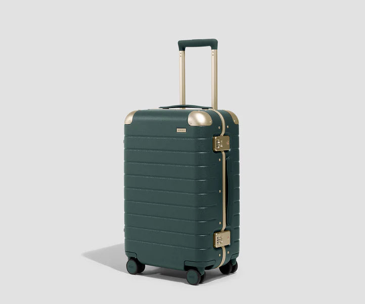 The Aluminum Edge Carry-On in Ivy Green Luggage