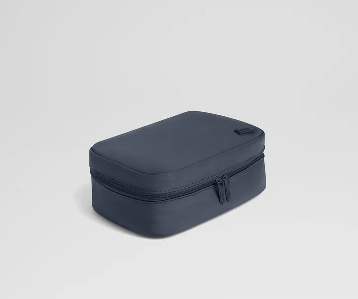 Small Toiletry Bag in Navy Blue
